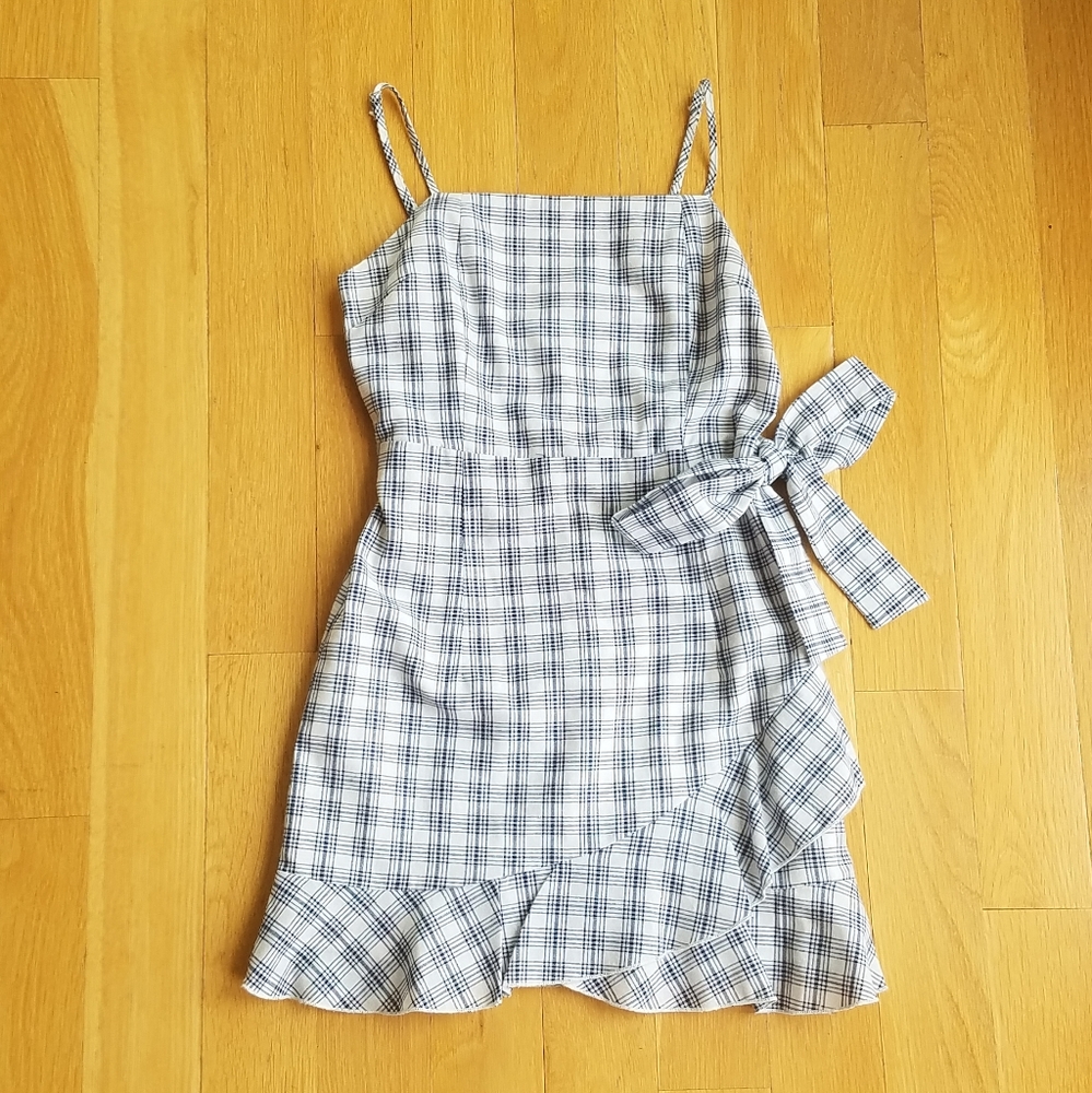 Plaid Mini Dress